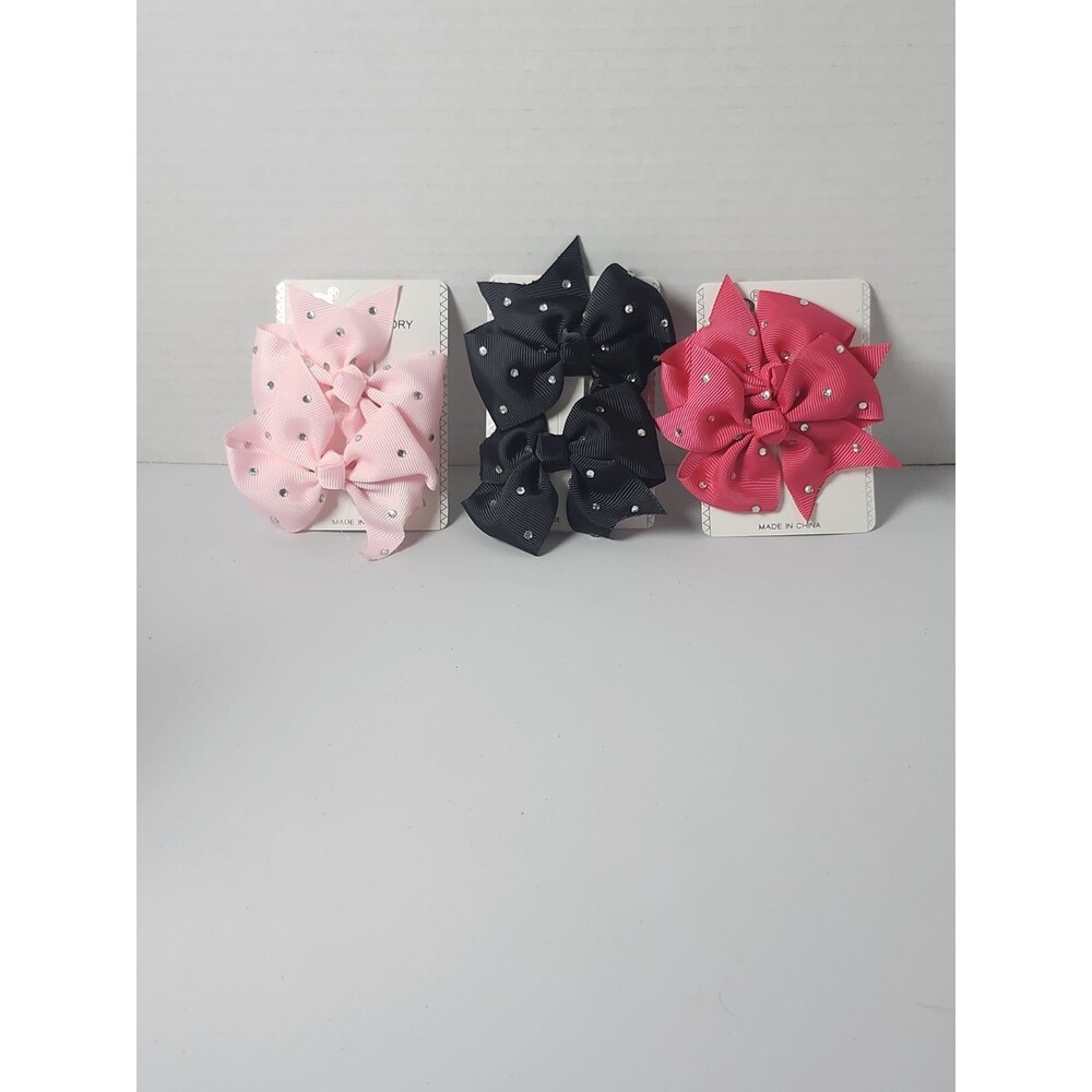 Lot Of 6 Hair Bows